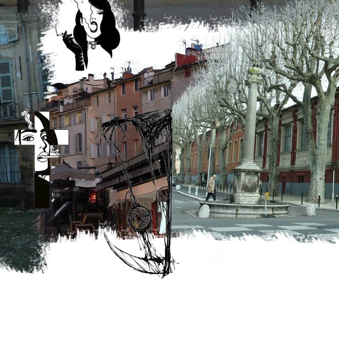Aix en Provence 2/12 📸⛲🏛🇫🇷 - "La haine est l'amour qui a sombré "