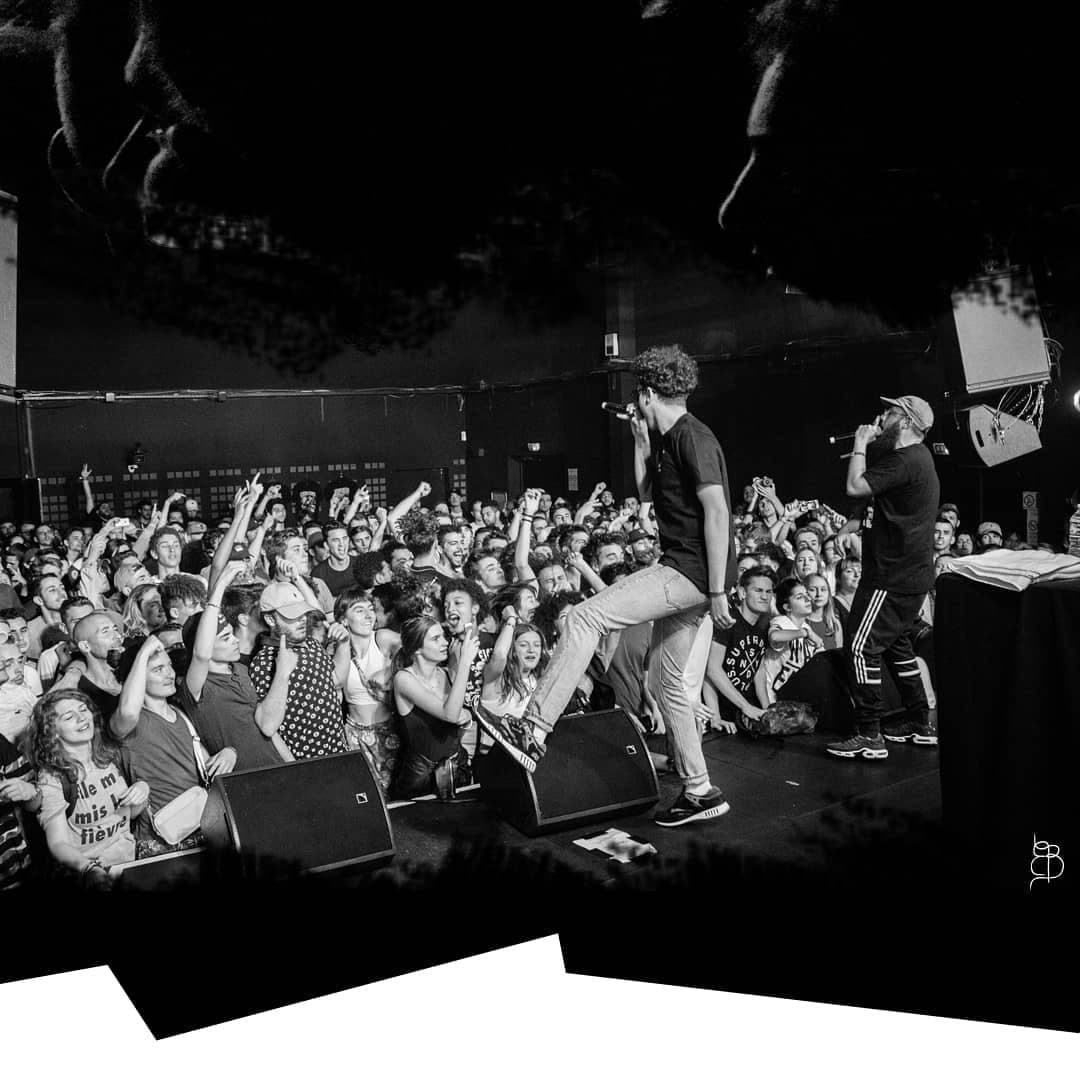 @caballerobxl et @jeanjass on fire à l'@sallelaffranchi à Marseille 2/9🎤🌌📸